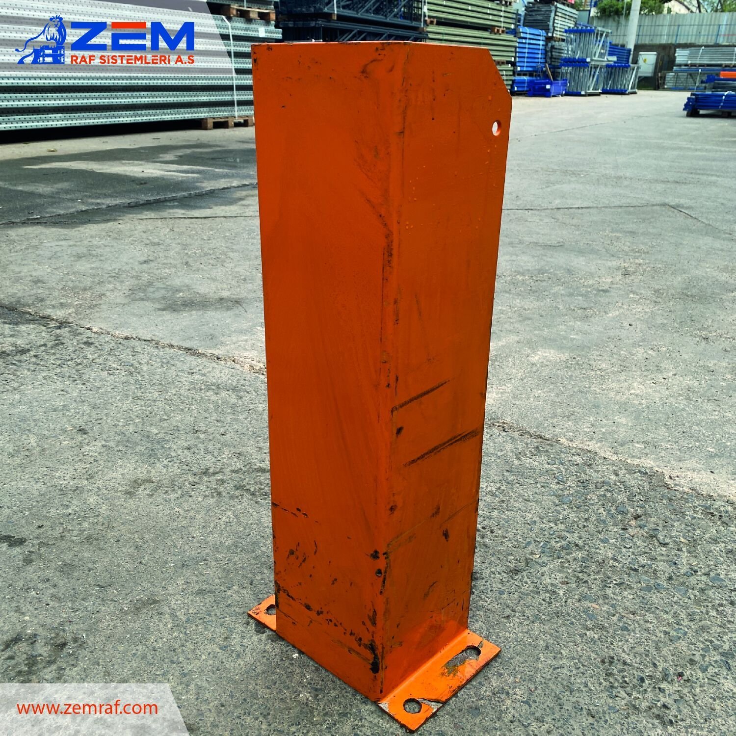 Ayak Koruma Turuncu 160x160x750 mm