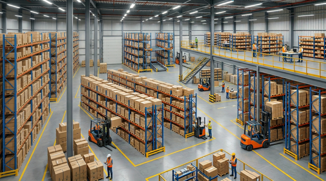 Depo Verimliliğinde Profesyonel Çözümler: Zem Raf Sistemleri Rehberi