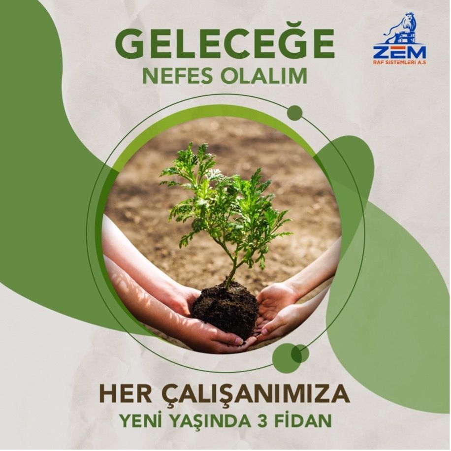 Yeni Yaşında, Her Çalışanımıza 3 Fidan!