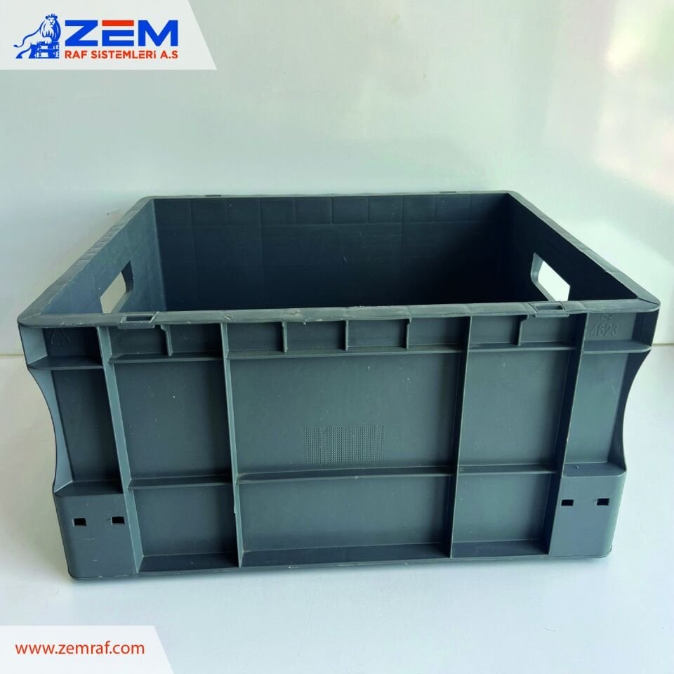 Plastik Kasa Gri 600x400x220 mm