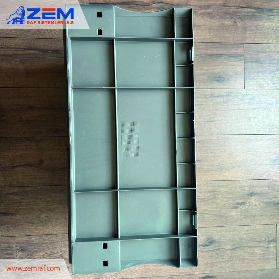 Plastik Kasa Gri 600x400x220 mm