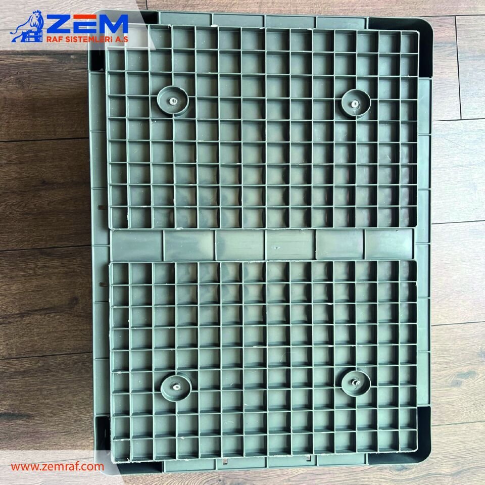 Plastik Kasa Gri 600x400x220 mm