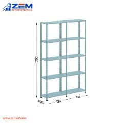 Çelik Arşiv Ünitesi 5 Katlı H: 200 cm 2'li Set