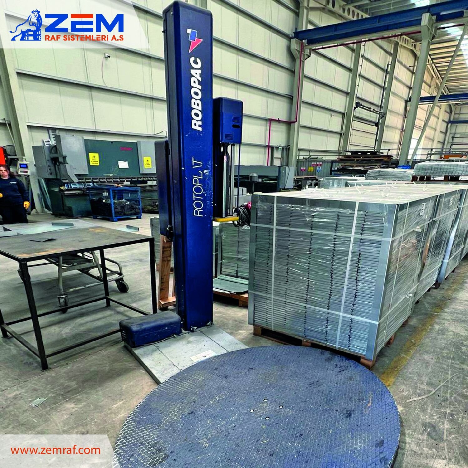 Robopac Rotoplat 508 Streç Makinesi