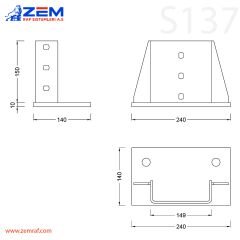 Ayak Pabucu Kaynaklı S137