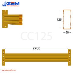 CC 125 Travers 2700 mm