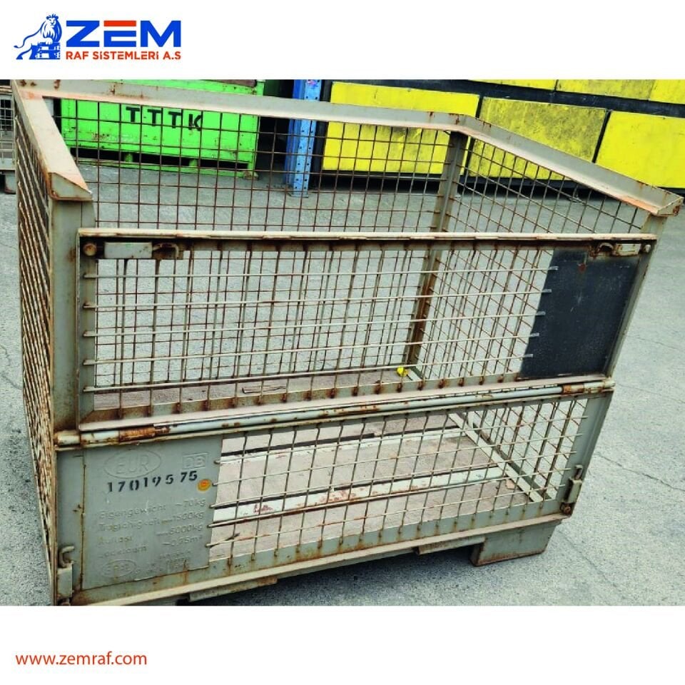 Metal Kasa Gri 1200x800x970 mm