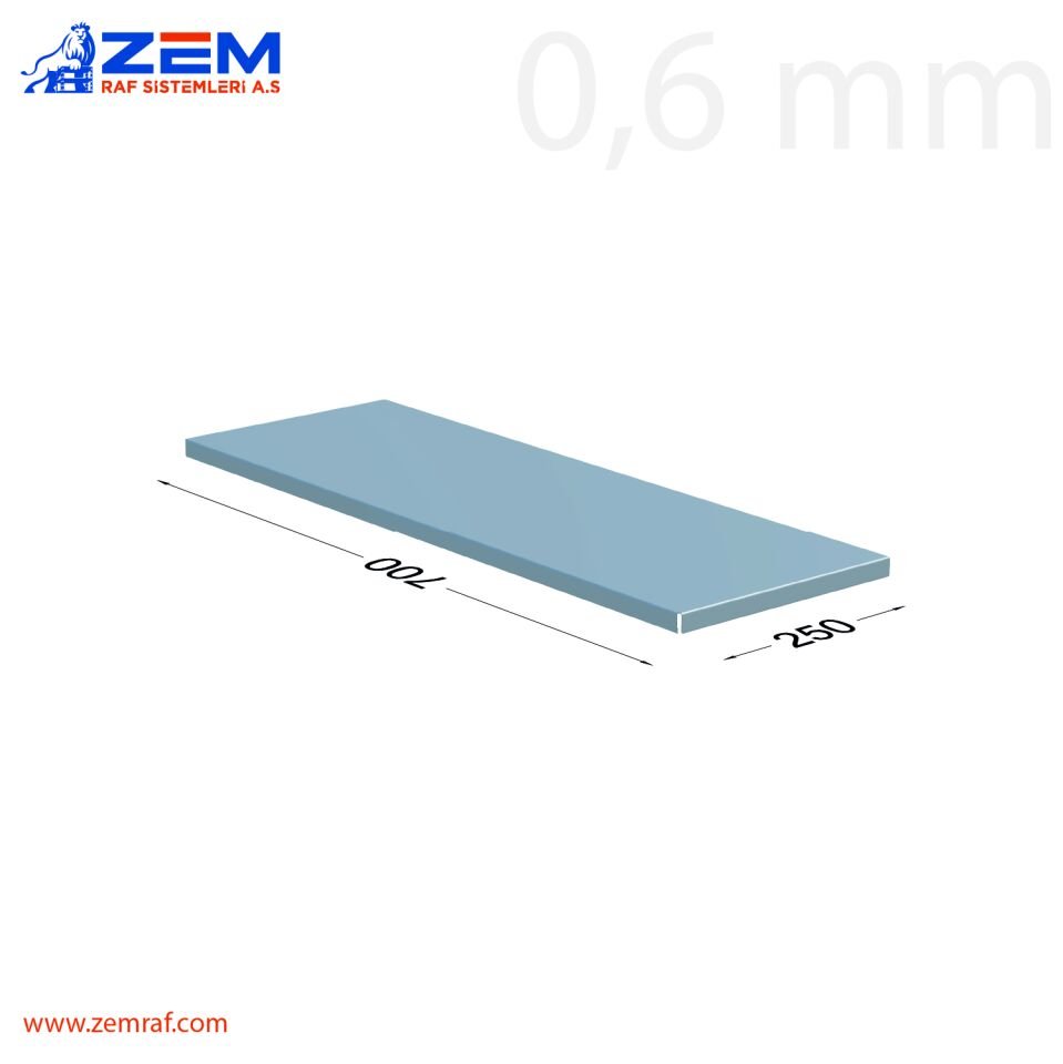 Z Tabla 250 0,6 mm - 700 mm