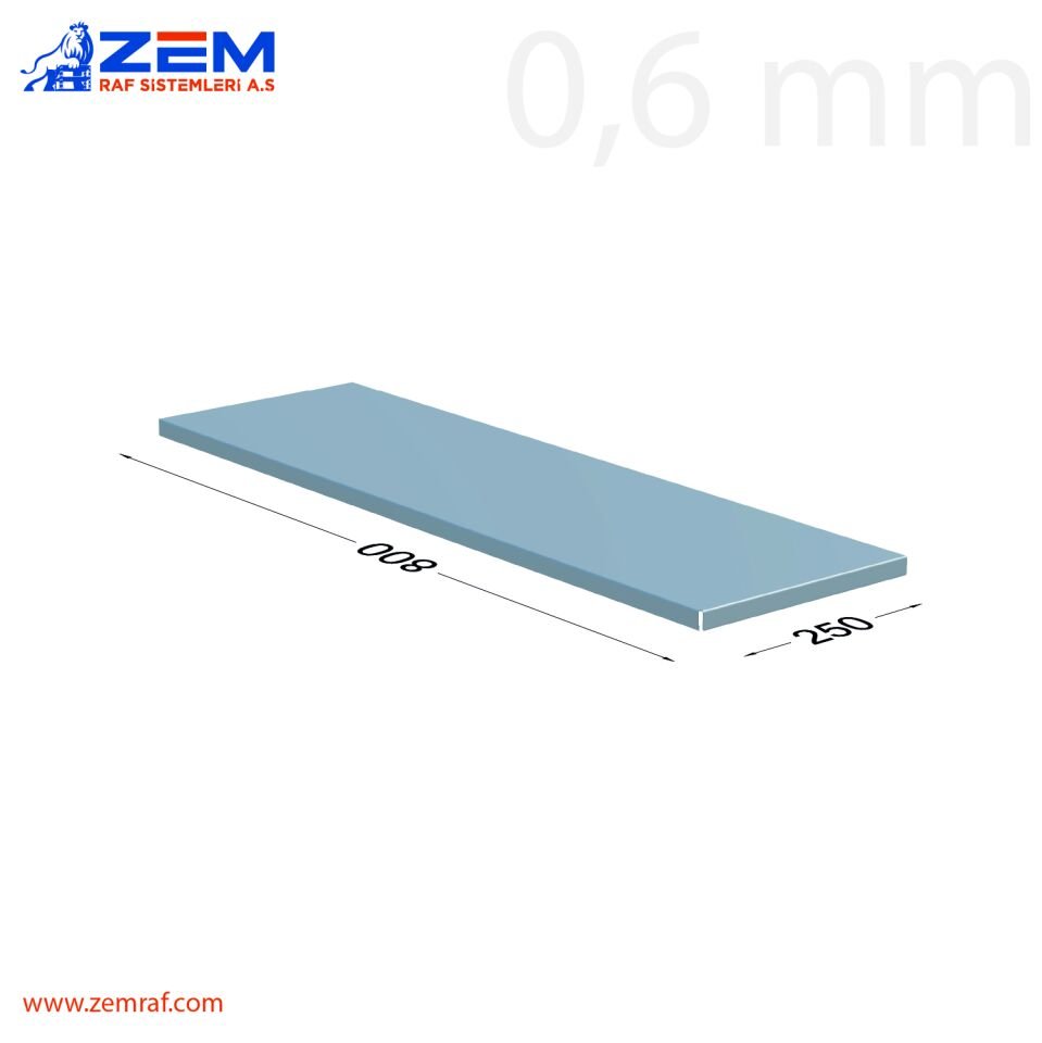 Z Tabla 250 0,6 mm - 800 mm