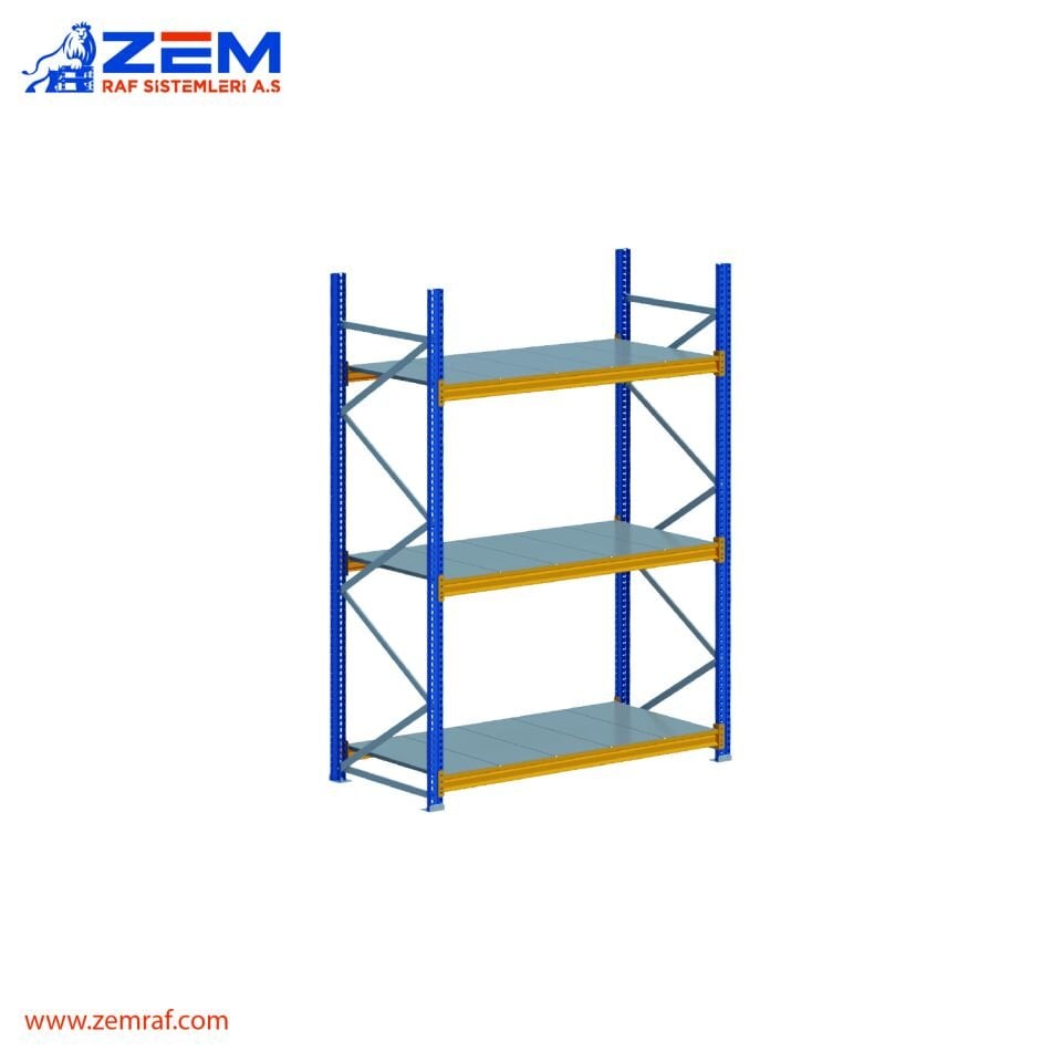 Hafif Depolama Ünitesi 3 Katlı H:2000 mm