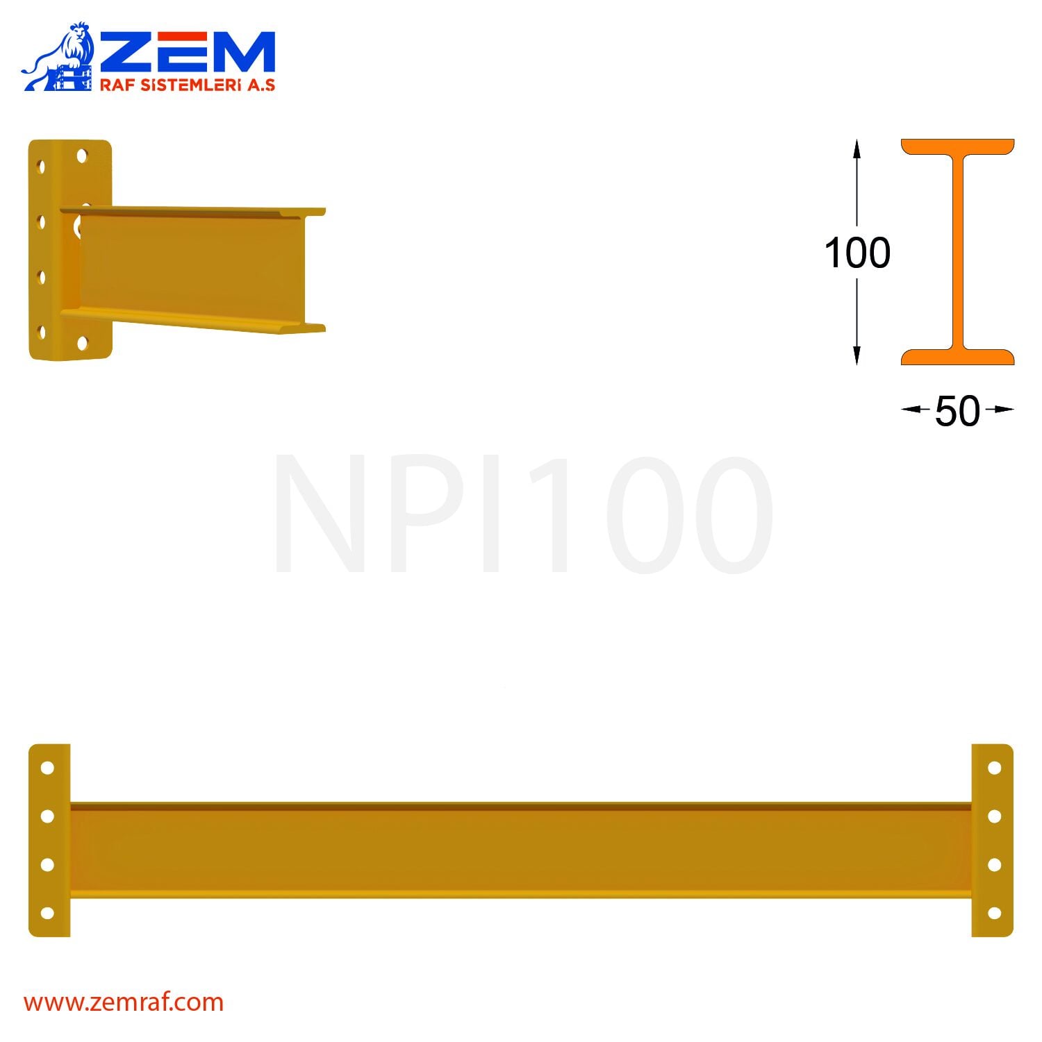NPI 100 Travers Hubertus Konnektör