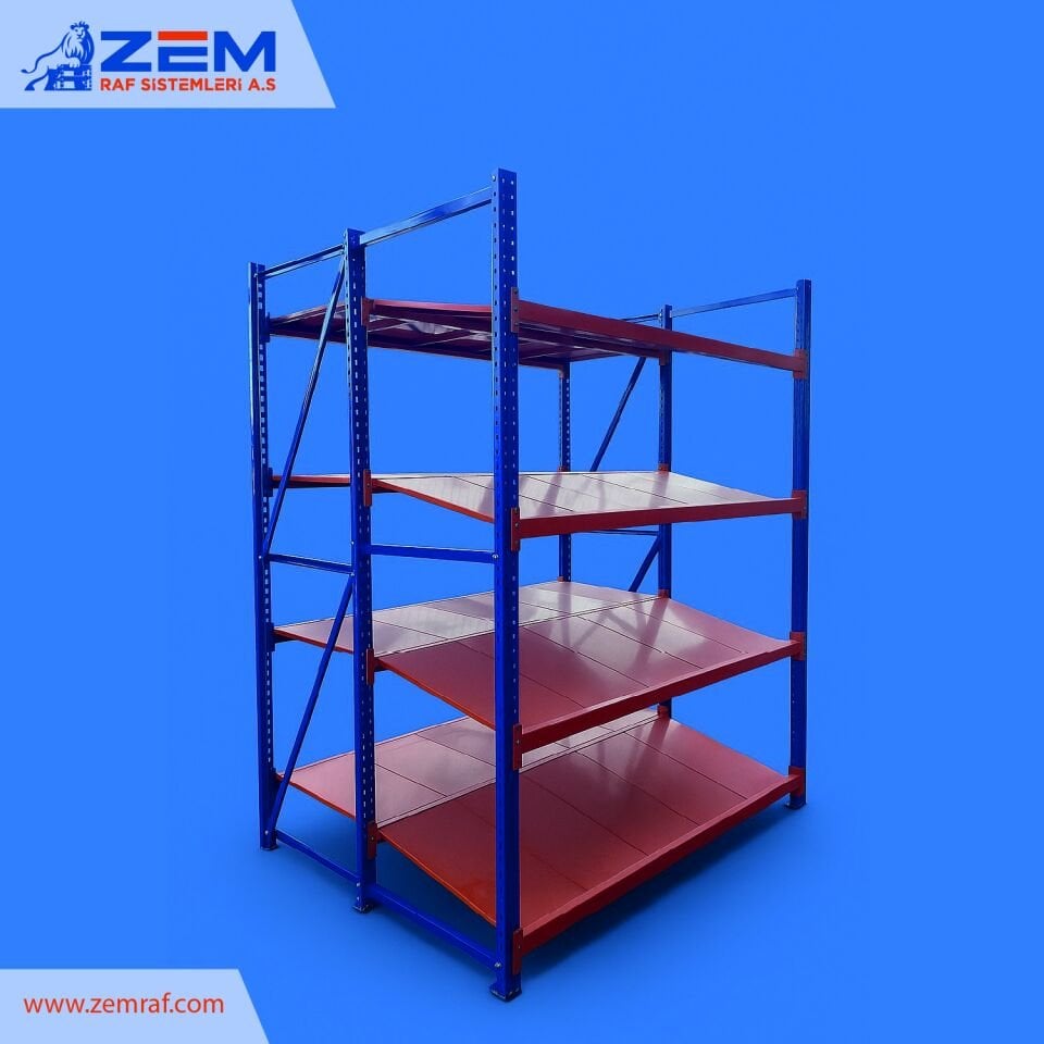 3 Ayaklı Kanban Rafı