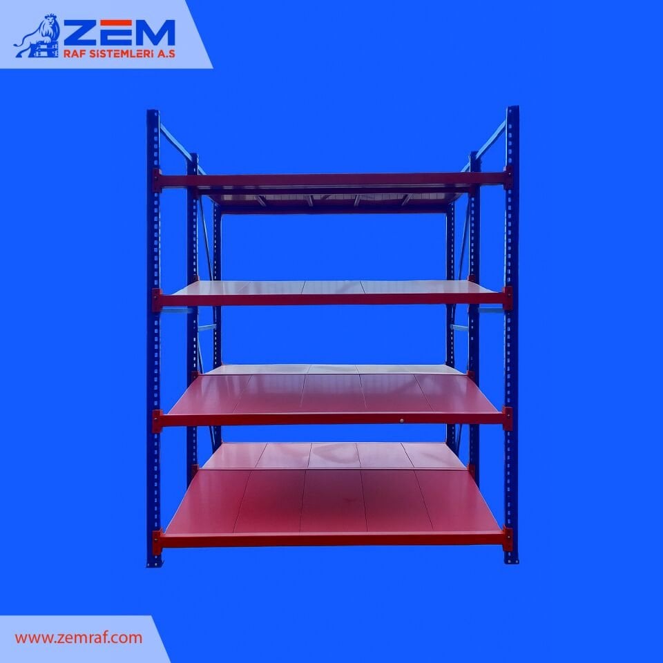 3 Ayaklı Kanban Rafı